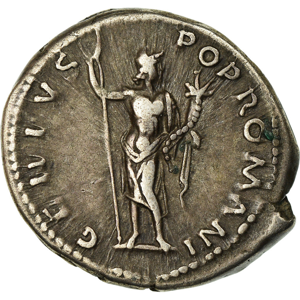 Moneta, Antoninus Pius, Denarius, Rome, BB+, Argento, RIC:70