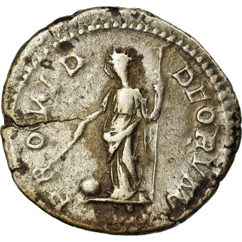 Coin, Geta, Denarius, 206, Rome, EF(40-45), Silver, RIC:51