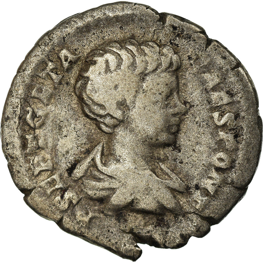 Coin, Geta, Denarius, Rome, VF(20-25), Silver, RIC:18