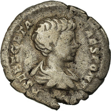 Coin, Geta, Denarius, Rome, VF(20-25), Silver, RIC:18