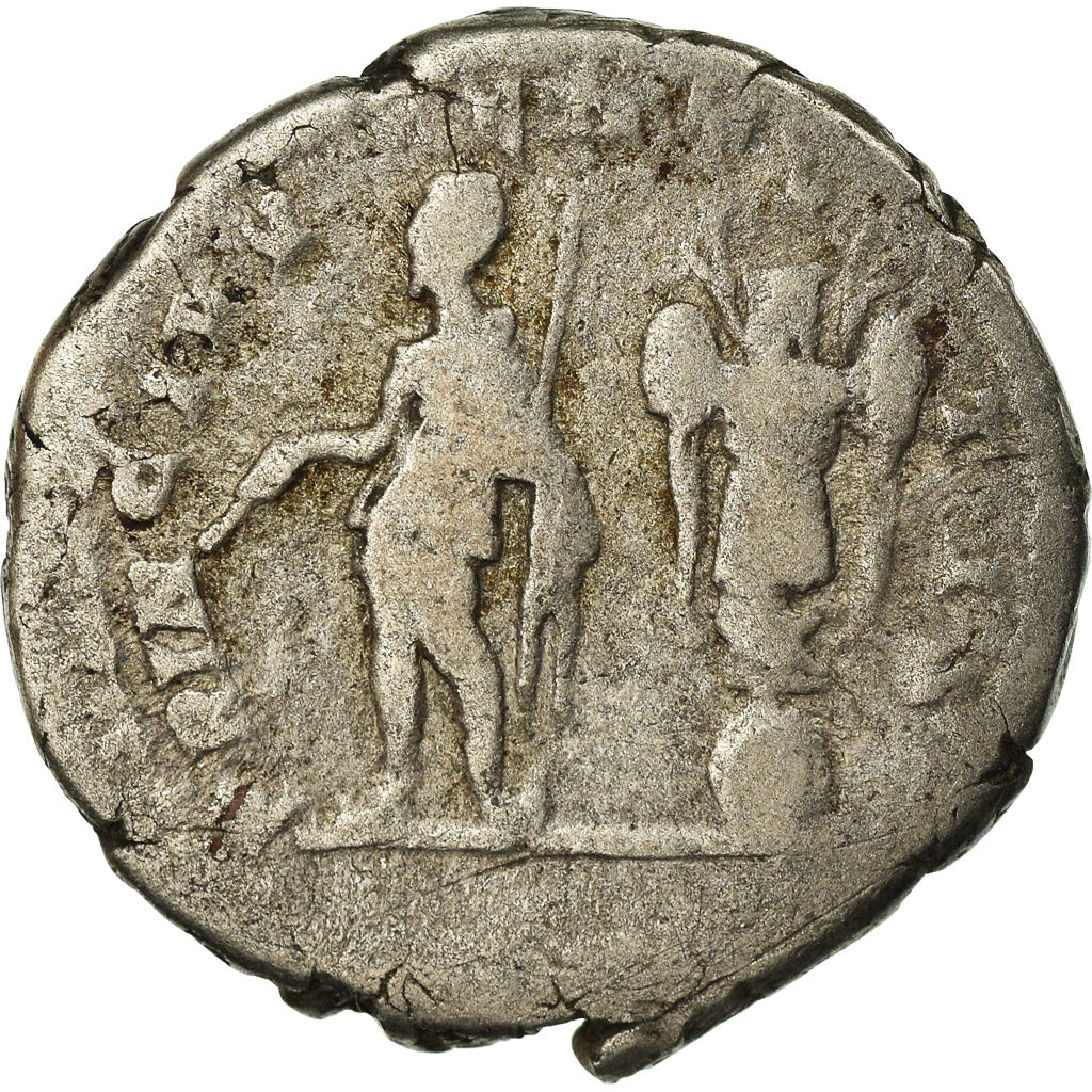 Coin, Geta, Denarius, Rome, VF(20-25), Silver, RIC:18