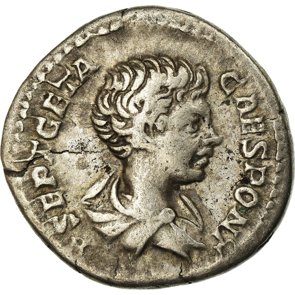 Coin, Geta, Denarius, Rome, VF(30-35), Silver, RIC:18
