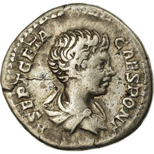 Coin, Geta, Denarius, Rome, VF(30-35), Silver, RIC:18