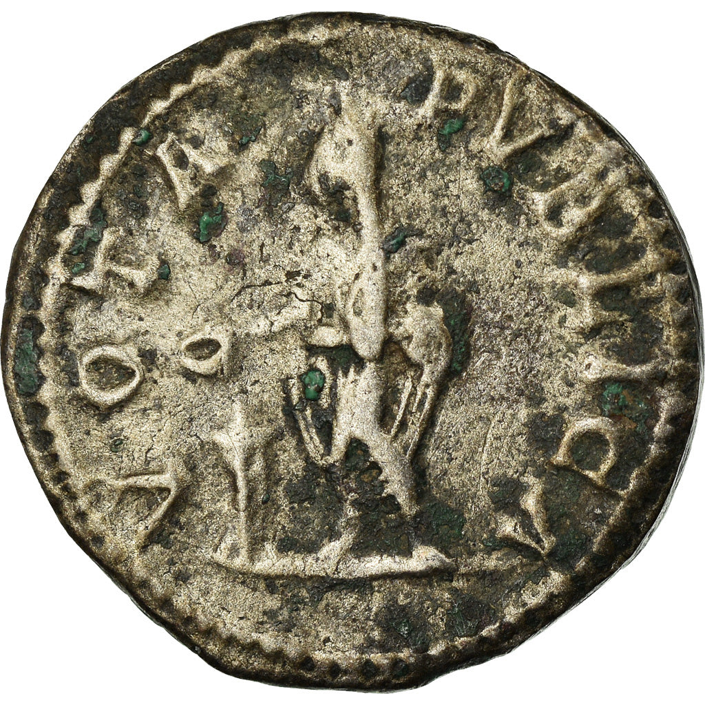 Coin, Geta, Denarius, Rome, VF(20-25), Silver, RIC:24