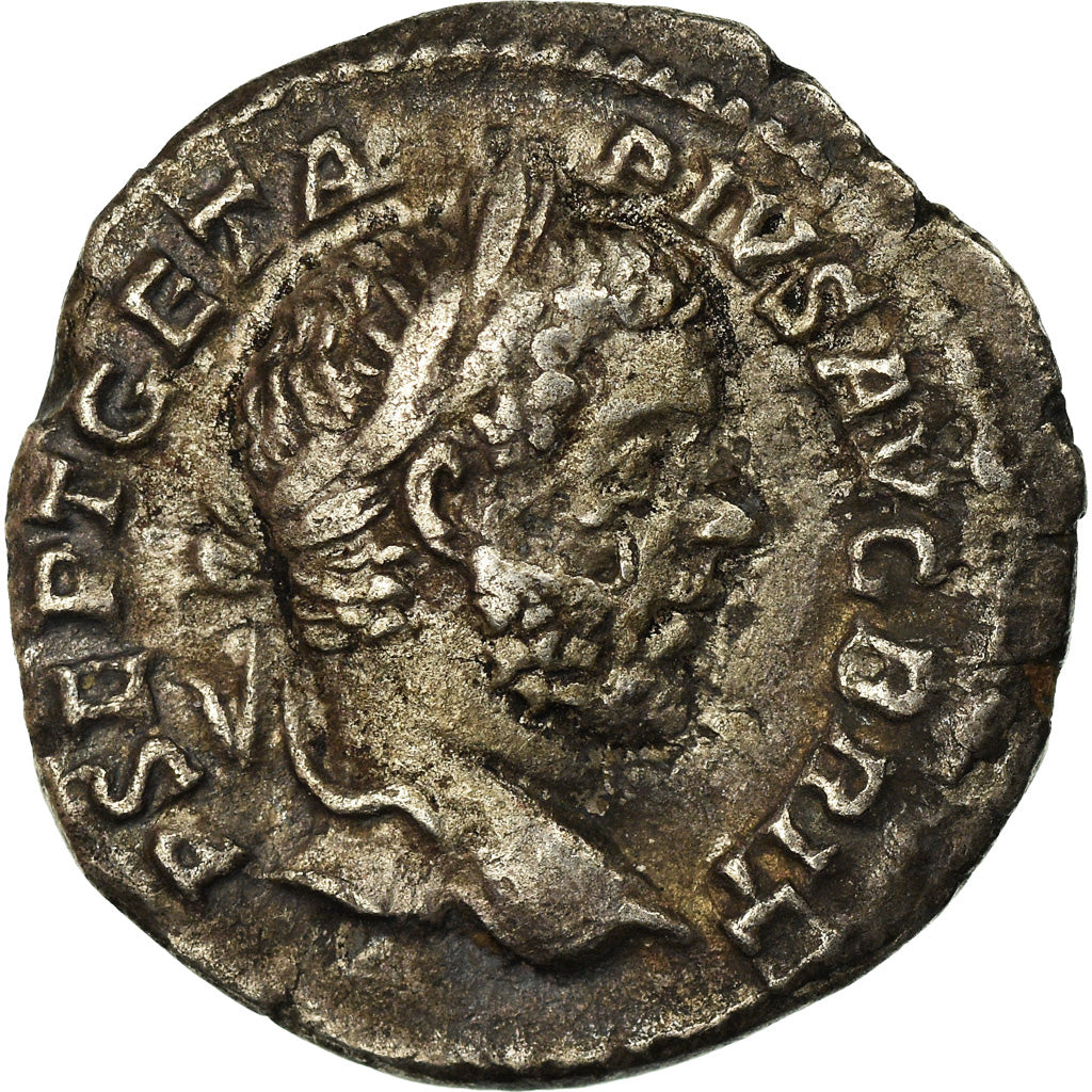 Coin, Geta, Denarius, Rome, VF(20-25), Silver, RIC:80