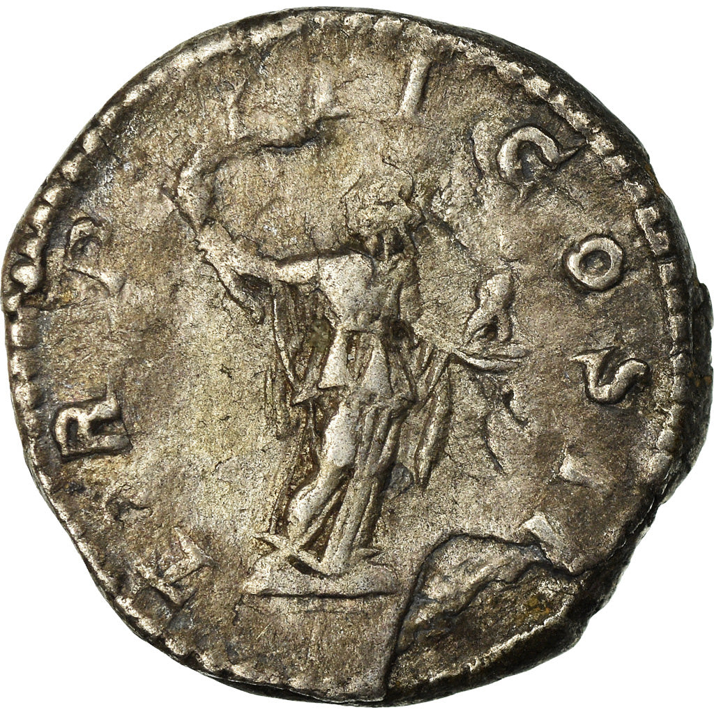 Coin, Geta, Denarius, Rome, VF(20-25), Silver, RIC:80