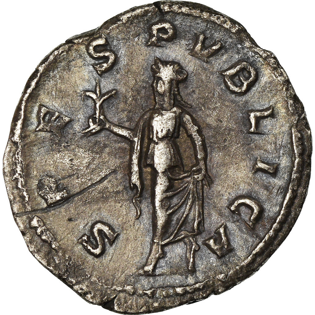 Coin, Severus Alexander, Denarius, AD 232, Rome, AU(50-53), Silver, RIC:254