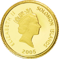 SOLOMON ISLANDS, 10 Dollars, 2005, British Royal Mint, KM #141, MS(65-70),...