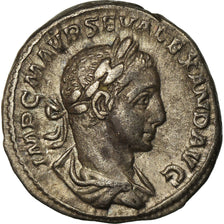 Coin, Severus Alexander, Denarius, AD 223, Rome, EF(40-45), Silver, RIC:23