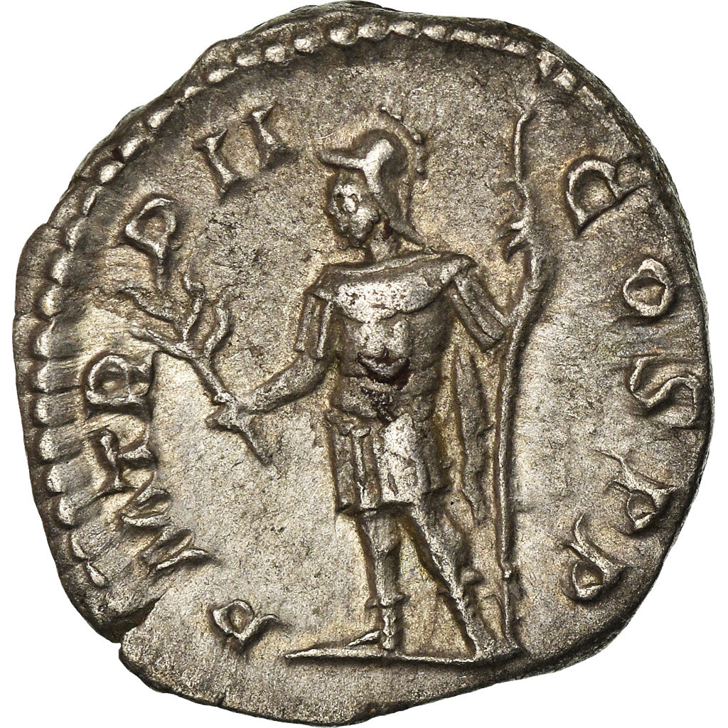 Coin, Severus Alexander, Denarius, AD 223, Rome, AU(50-53), Silver, RIC:23