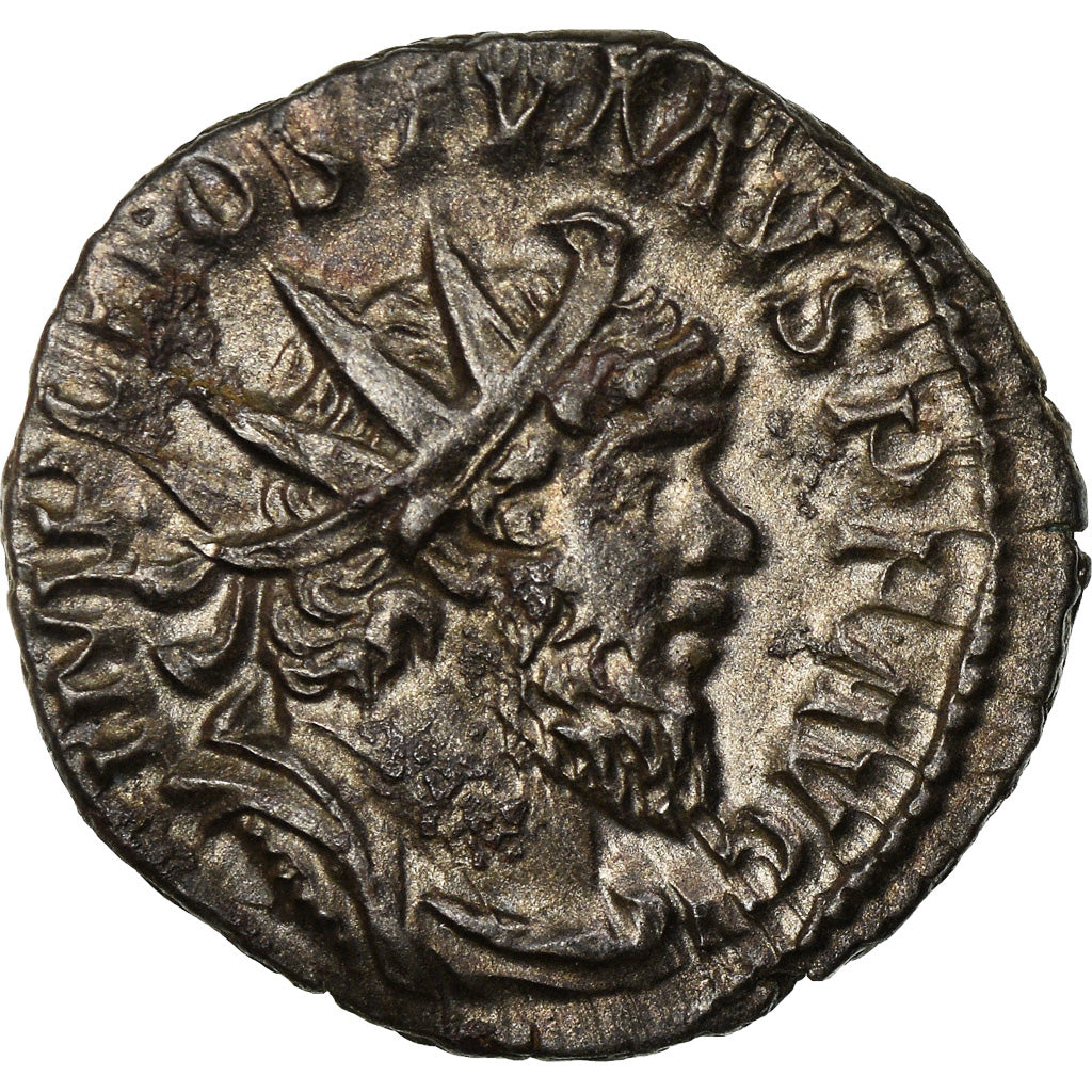Coin, Postumus, Antoninianus, 260-269, Trier or Cologne, AU(55-58), Billon