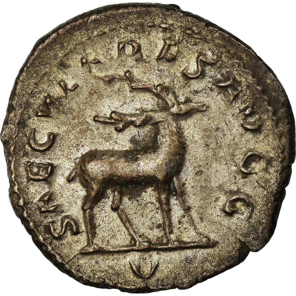 Coin, Philip I, Antoninianus, Rome, EF(40-45), Billon, RIC:19