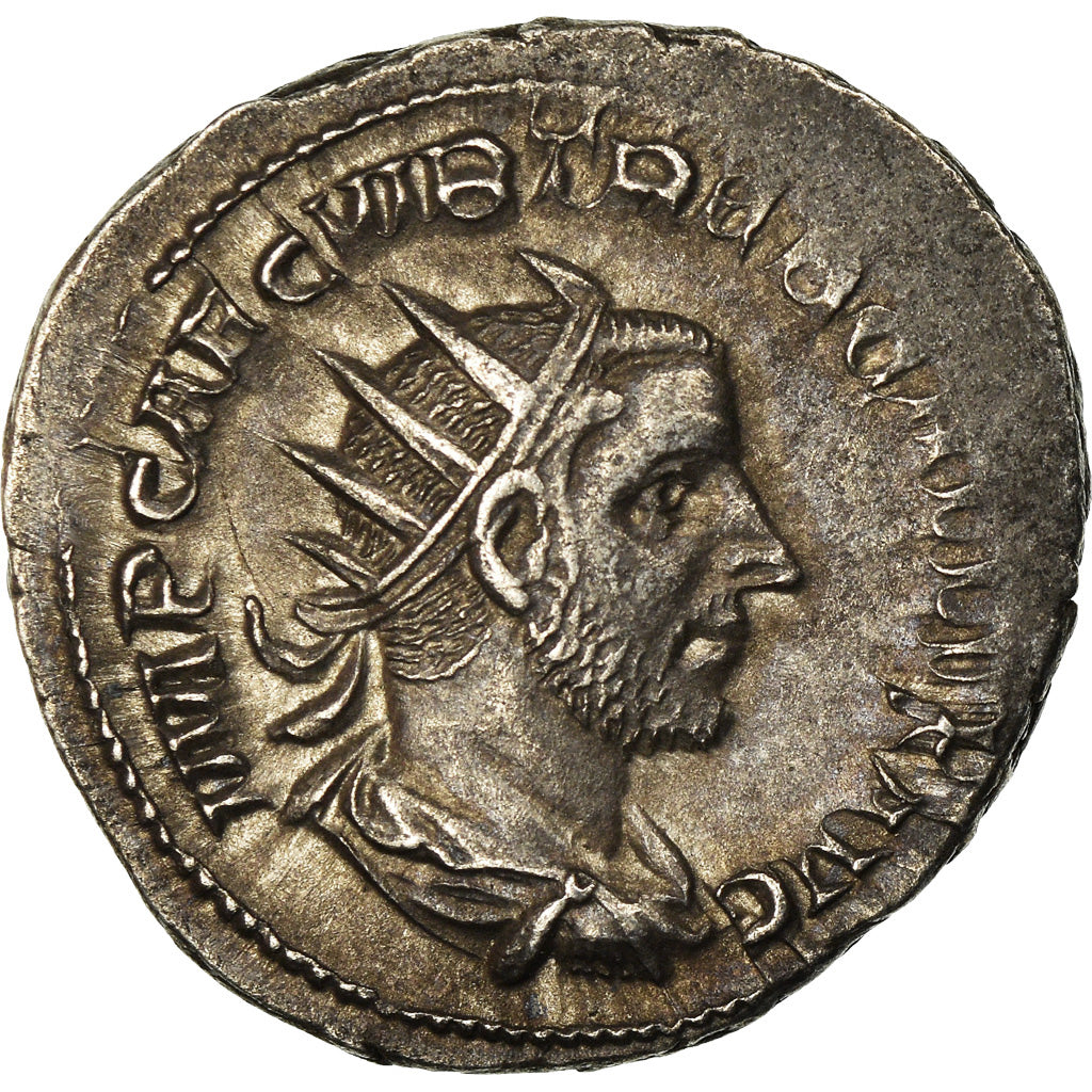 Münze, Trebonianus Gallus, Antoninianus, Roma, SS+, Billon, RIC:31