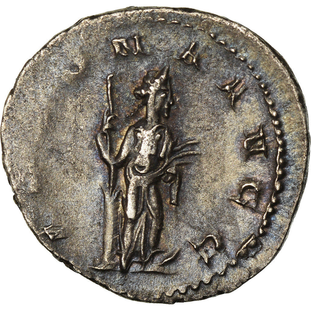 Münze, Trebonianus Gallus, Antoninianus, Roma, SS+, Billon, RIC:31