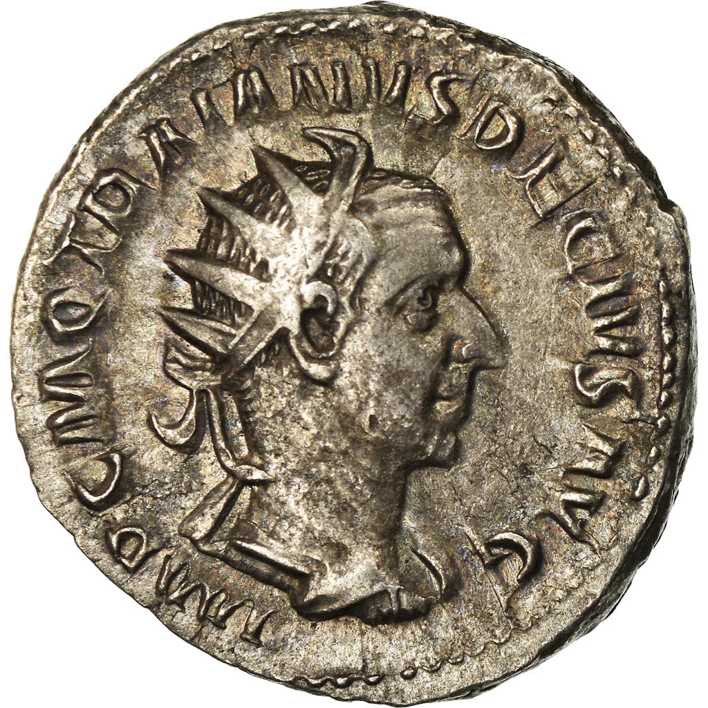 Coin, Trajan Decius, Antoninianus, Rome, AU(50-53), Billon, RIC:21b