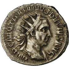 Coin, Trajan Decius, Antoninianus, 250, Roma, AU(50-53), Billon, RIC:29c
