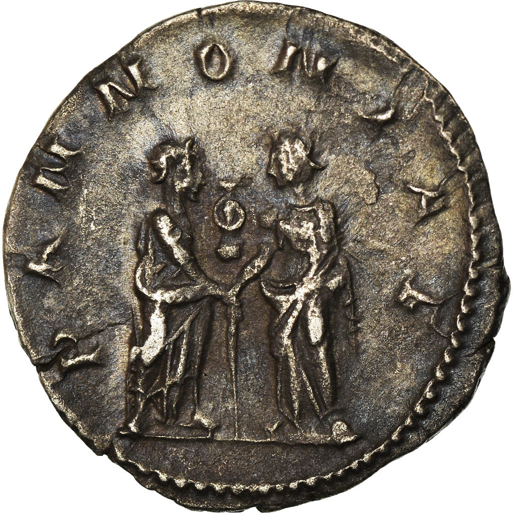 Coin, Trajan Decius, Antoninianus, 250, Roma, Rare, EF(40-45), Billon, RIC:41b