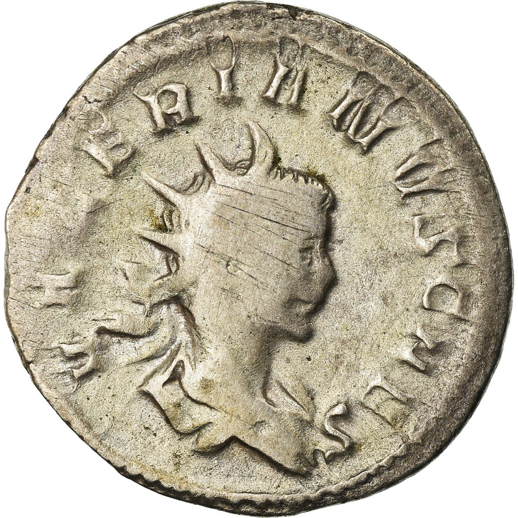 Coin, Valerian II, Antoninianus, 257-258, Roma, VF(20-25), Billon, RIC:13