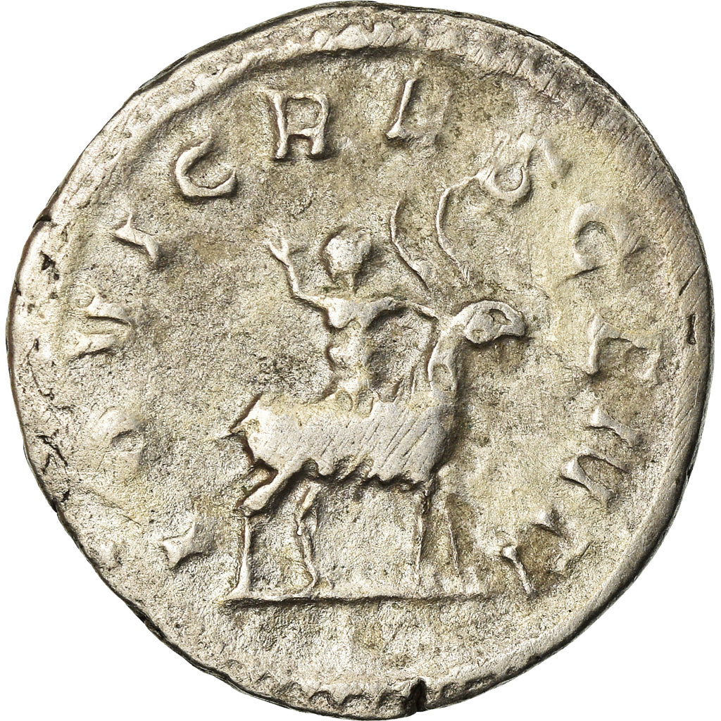 Coin, Valerian II, Antoninianus, 257-258, Roma, VF(20-25), Billon, RIC:13