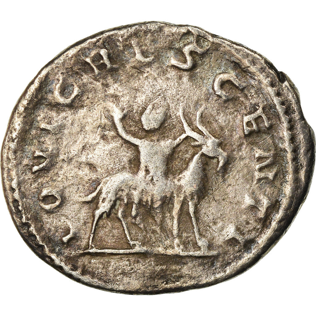 Coin, Valerian II, Antoninianus, 257-258, Roma, VF(30-35), Billon, RIC:13