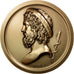 FRANCE, History, The Fifth Republic, Medal, MS(65-70), Dupré, Bronze, 72, 200.00