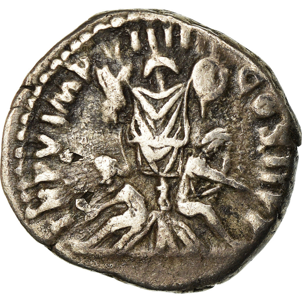Coin, Commodus, Denarius, 180, Rome, Rare, EF(40-45), Silver, RIC:9