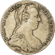 Coin, Austria, Joseph II, Thaler, 1780, AU(50-53), Silver, KM:T1
