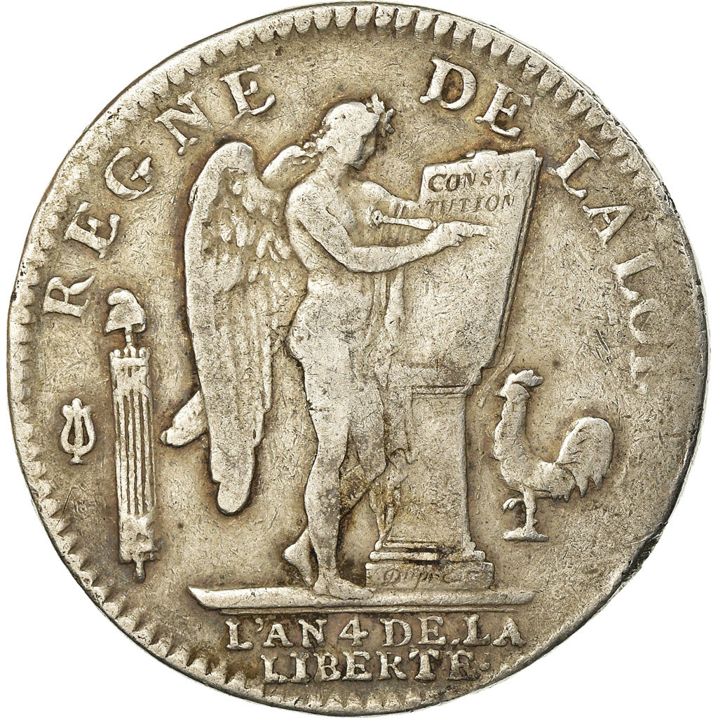 Moneta, Francja, Écu de 6 livres françois, ECU, 6 Livres, 1792, Paris