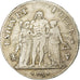 Coin, France, Union et Force, 5 Francs, AN 8, Perpignan, VF(30-35), Silver