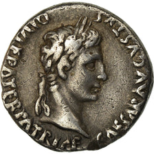 Coin, Augustus, Denarius, Lyon - Lugdunum, EF(40-45), Silver, RIC:207