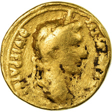 Moneta, Augustus, Aureus, Rome, F(12-15), Złoto, Cohen:42