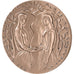 France, Medal, The Fifth Republic, Arts & Culture, Thurotte, MS(65-70), Bronze