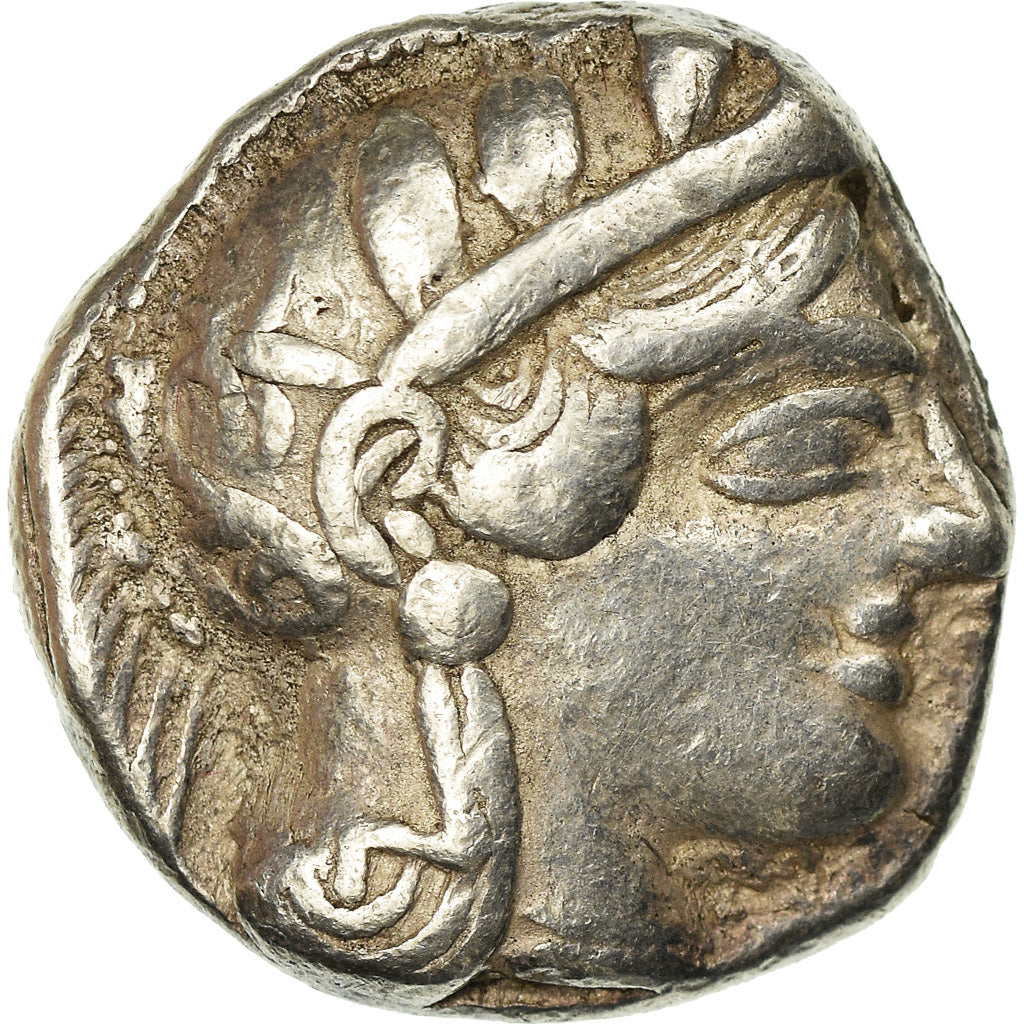 Coin, Attica, Athens, Tetradrachm, Athens, VF(30-35), Silver, SNG-Cop:31