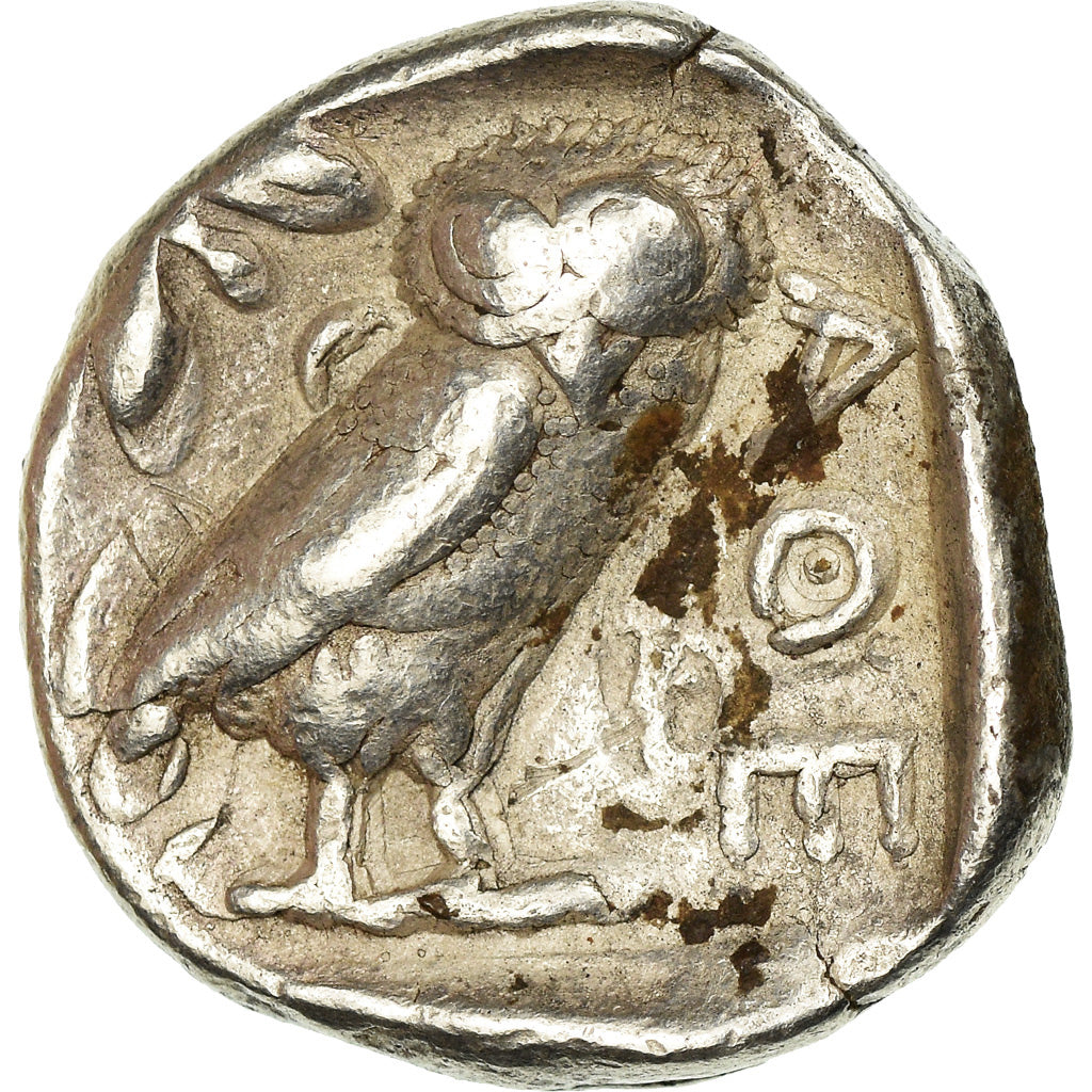 Coin, Attica, Athens, Tetradrachm, Athens, VF(30-35), Silver, SNG-Cop:31