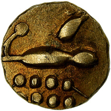 Coin, INDIA-PRINCELY STATES, COCHIN, Fanam, 1795-1850, EF(40-45), Gold, KM:10