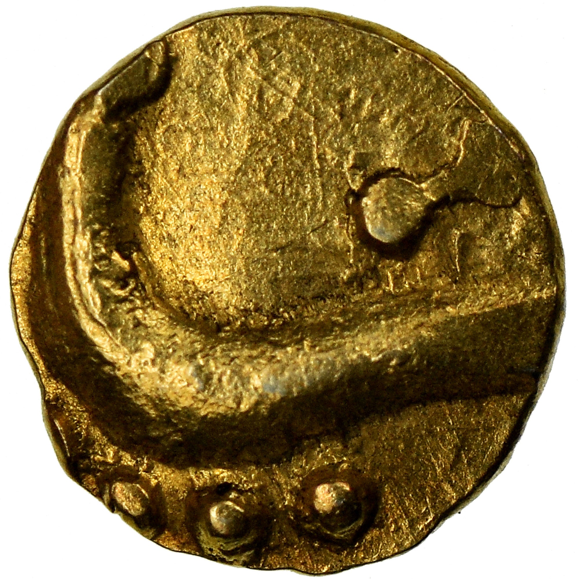 Moneta, INDIE - PAŃSTWA KSIĄŻĘCE, COCHIN, Fanam, 1795-1850, EF(40-45)