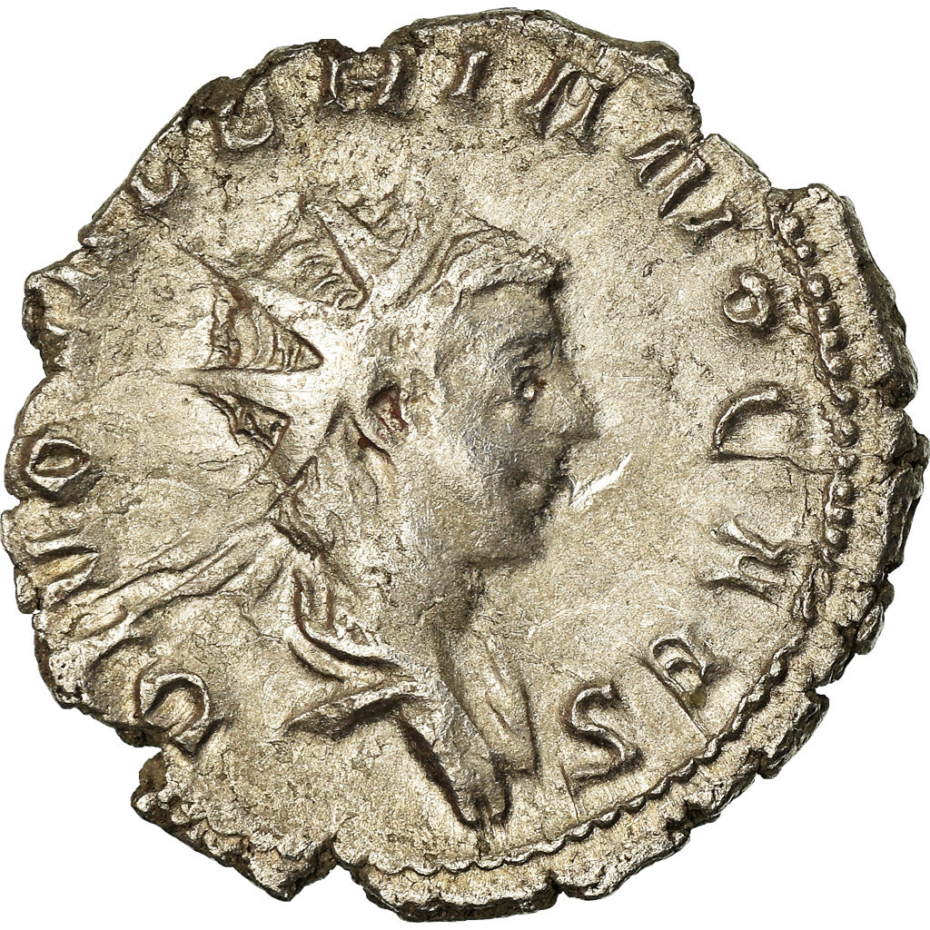 Monnaie, Valérien II, Antoninien, 254-255, Trèves ou Cologne, TTB+, Billon