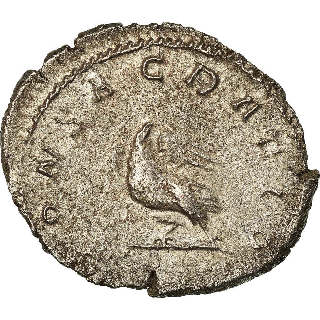 Moneta, Valerian II, Antoninianus, 259-260, Trier, AU(50-53), Bilon, RIC:8