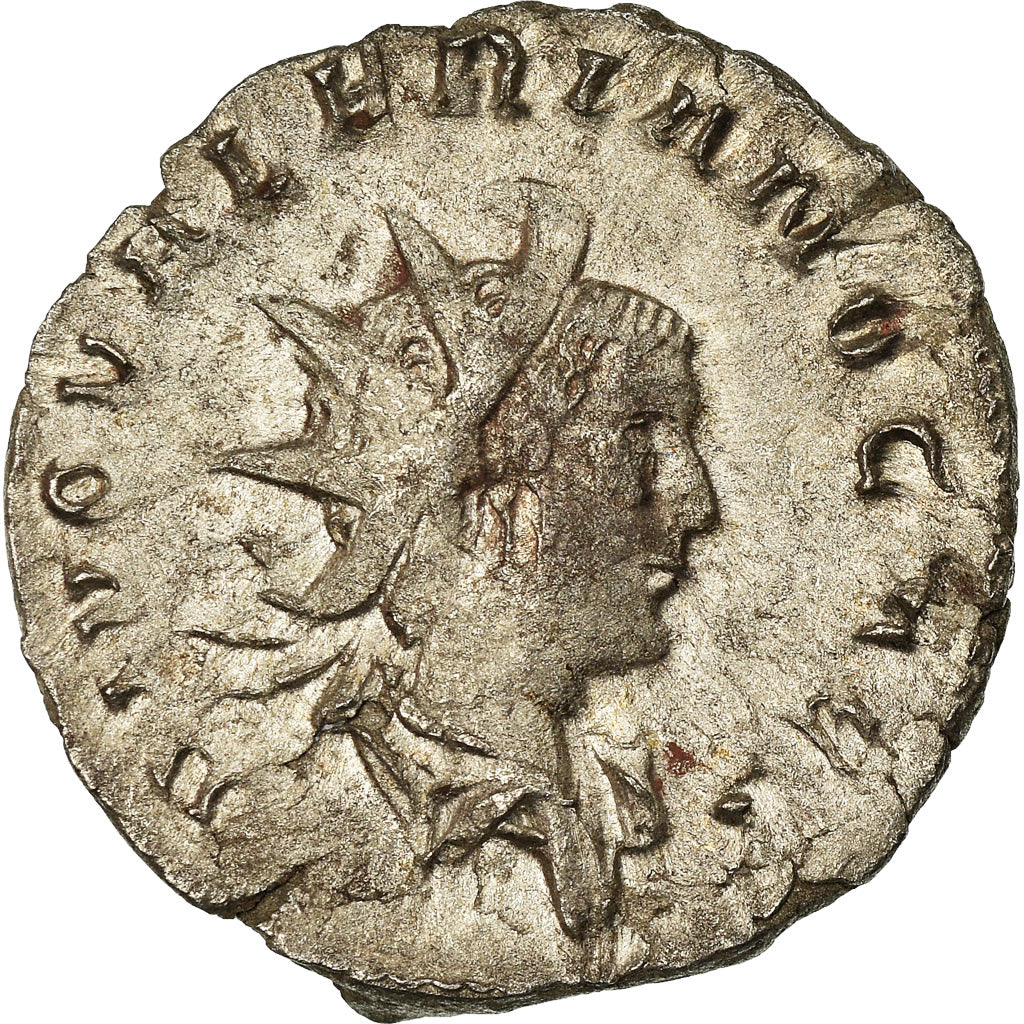 Moneta, Valerian II, Antoninianus, 259-260, Trier, BB+, Biglione, RIC:8
