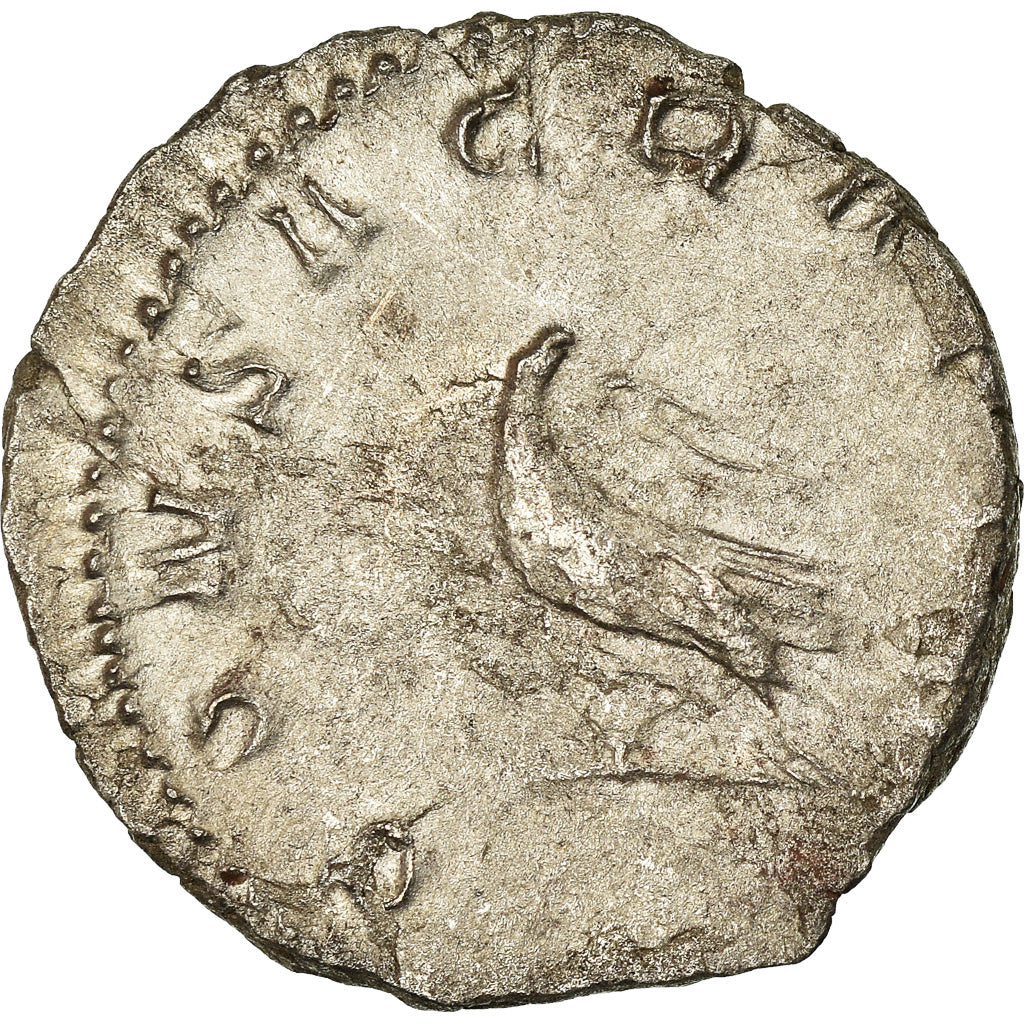 Moneta, Valerian II, Antoninianus, 259-260, Trier, BB+, Biglione, RIC:8