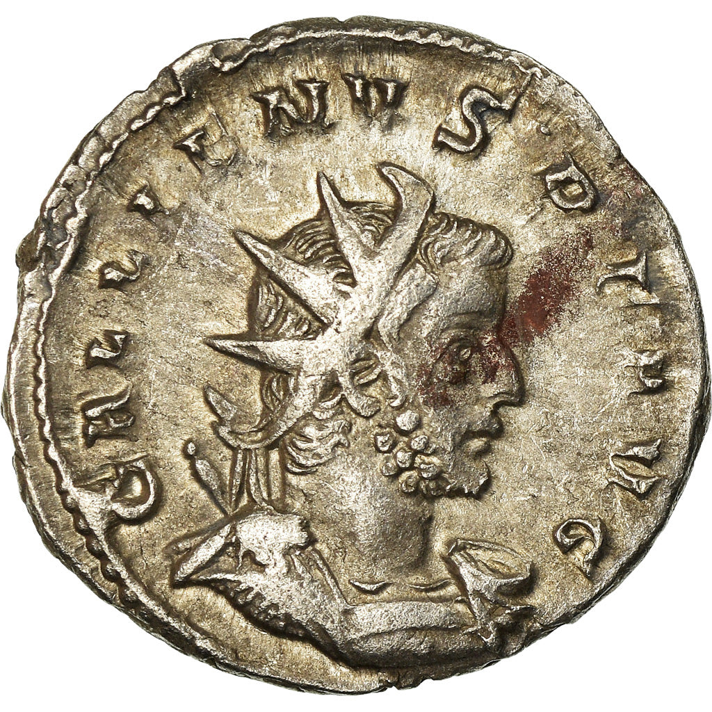 Coin, Gallienus, Antoninianus, 257-258, Trier or Cologne, AU(50-53), Billon