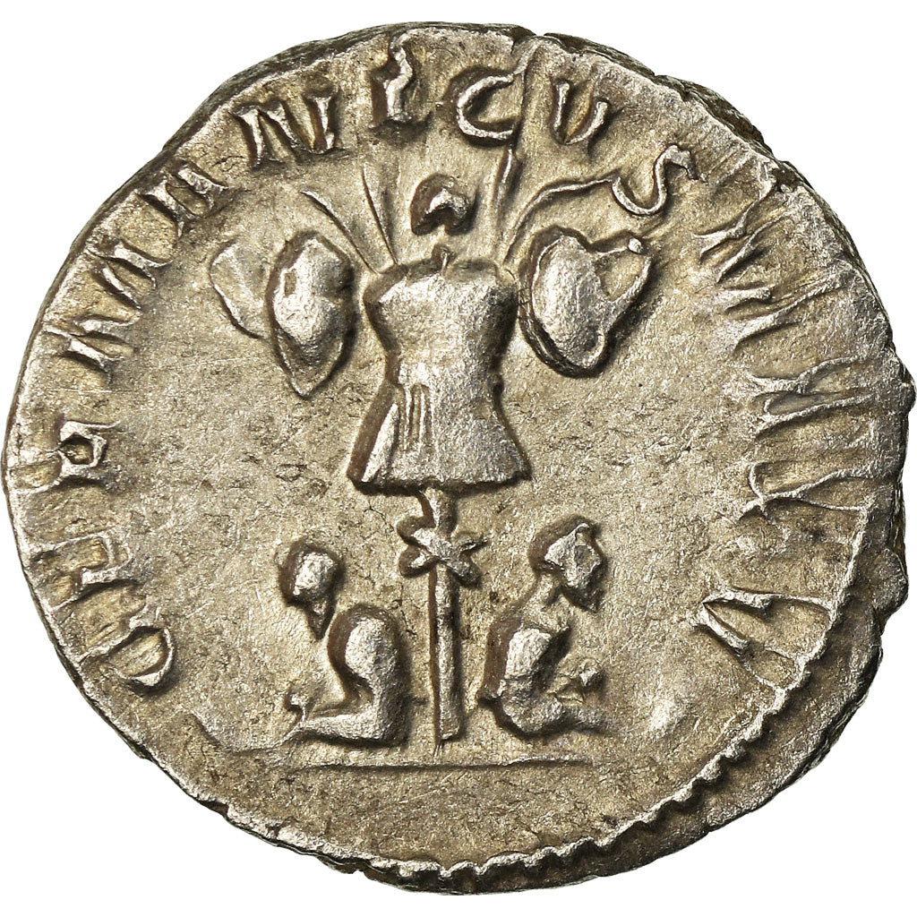 Coin, Gallienus, Antoninianus, 257-258, Trier or Cologne, AU(50-53), Billon