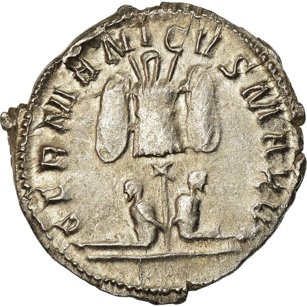 Coin, Gallienus, Antoninianus, 257-258, Trier or Cologne, AU(55-58), Billon