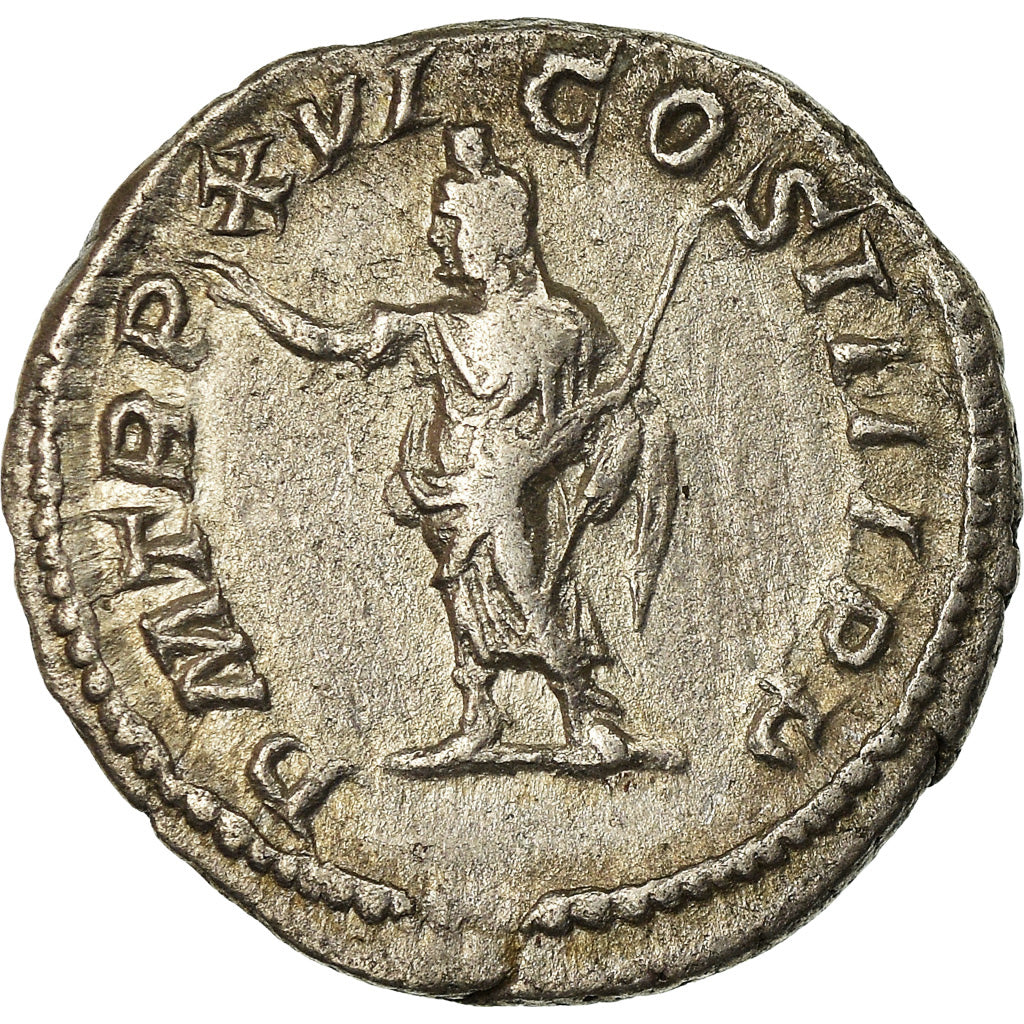 Coin, Caracalla, Denarius, Roma, EF(40-45), Silver, RIC:208
