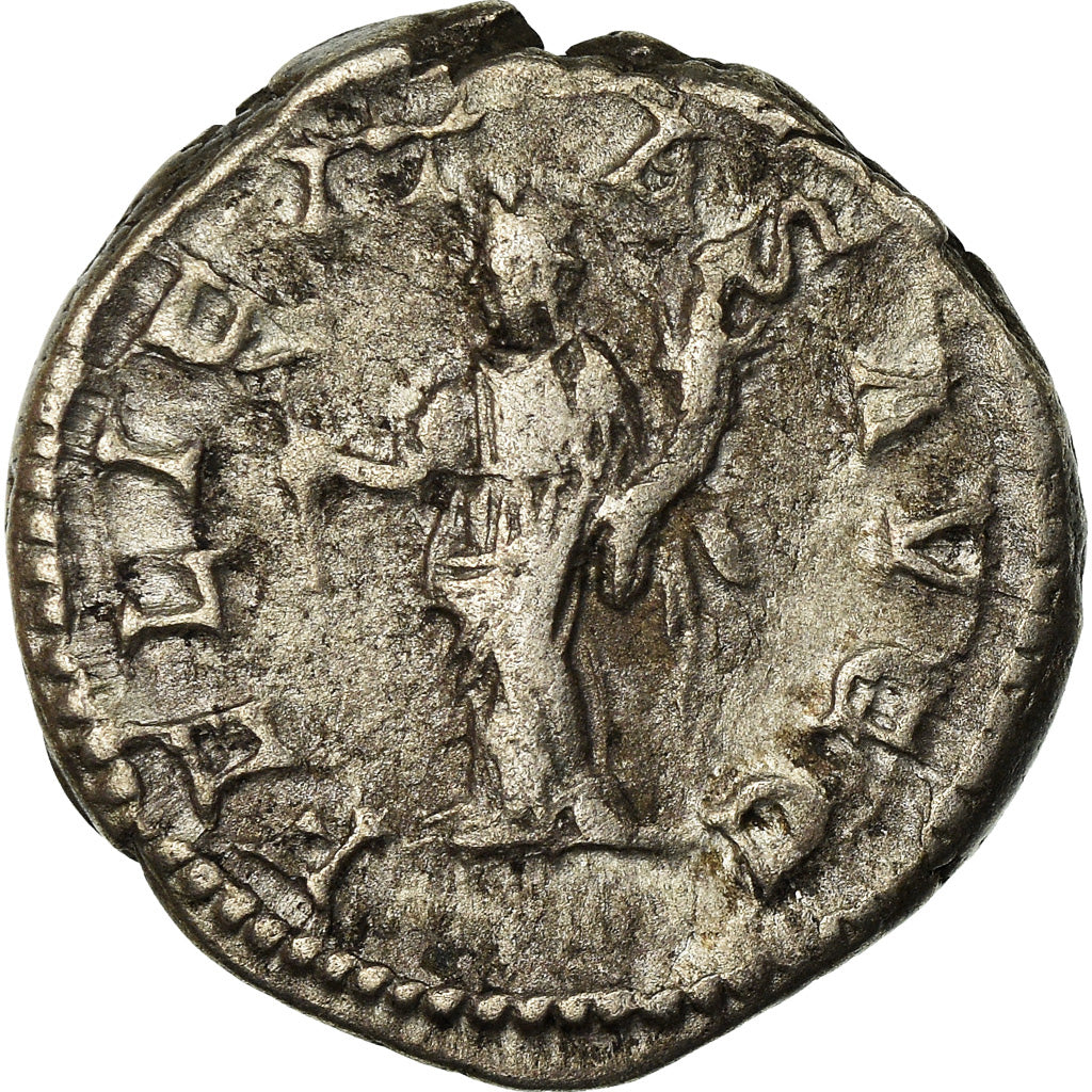 Coin, Geta, Denarius, 206-207, Rome, EF(40-45), Silver, RIC:8