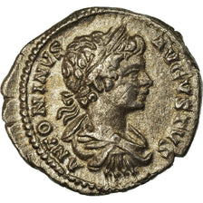 Coin, Caracalla, Denarius, Rome, EF(40-45), Silver, RIC:30a