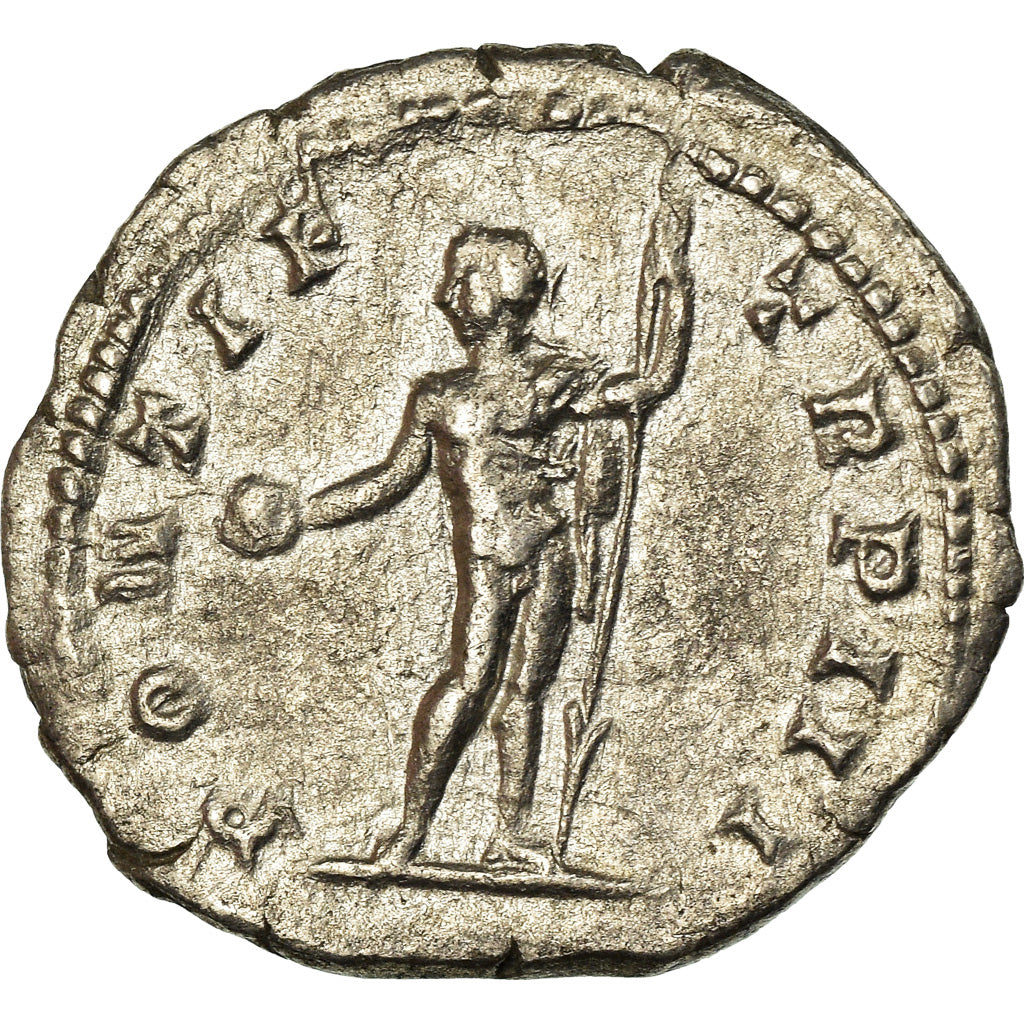 Coin, Caracalla, Denarius, Rome, EF(40-45), Silver, RIC:30a