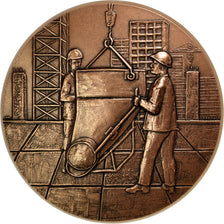 France, Medal, The Fifth Republic, Business & industry, Réthoré, FDC, Bronze