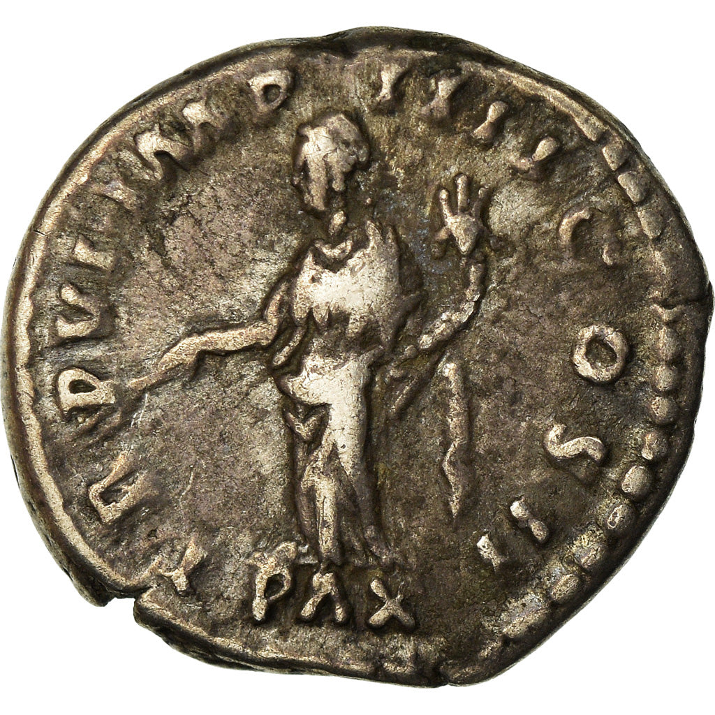 Coin, Lucius Verus, Denarius, Rome, EF(40-45), Silver, RIC:561