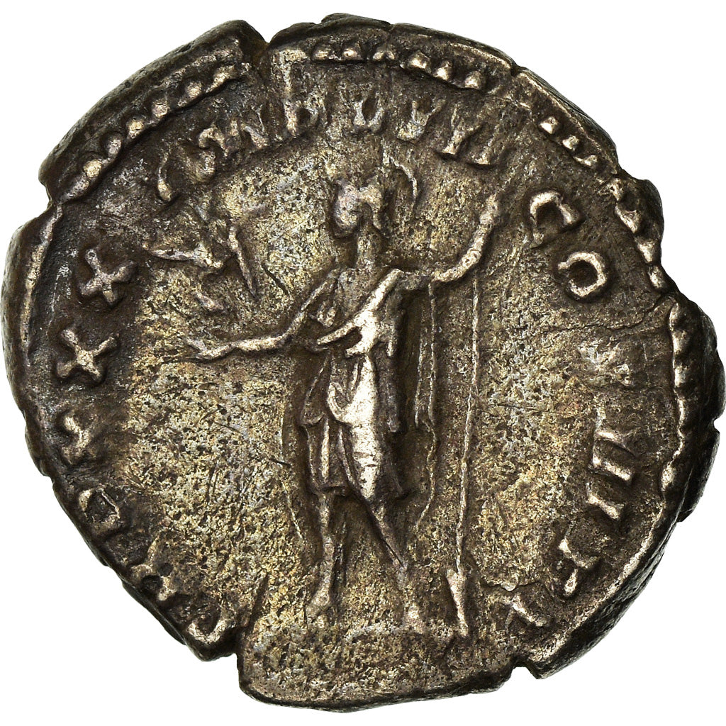 Moneta, Marcus Aurelius, Denarius, Rome, EF(40-45), Srebro, RIC:352